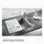 Blanco Axia III 45 S-F weiß + Excenterbetätigung + InFino + Glasschneidbrett