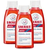 Lacalut aktiv Mundspülung 3 x 300 ml