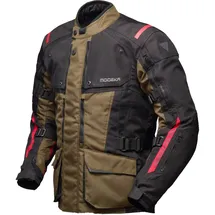 Modeka Varus Motorradjacke Schwarz/Braun 2XL
