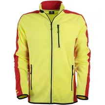 Forsberg Bjarkir Fleecejacke / gelb/rot / S