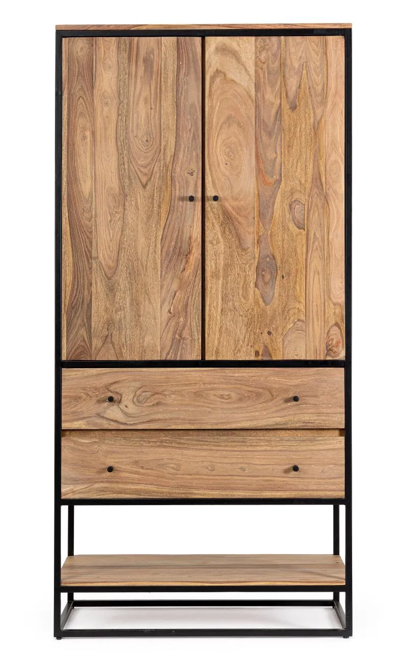 Schrank Nartan aus Sheesham-Holz, 90 cm