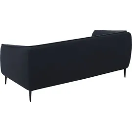 flexlux Couch Polyester 3-Sitzer Blau