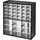 Stanley Kleinteilemagazin Kunststoff 36,7 x 43,5 x 15,5 cm schwarz/transparent 39 Schubladen