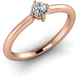 Verlobungsring VR17 585er Rotgold - 7936
