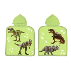 Strandponcho Handtuchponcho Dinosaurier