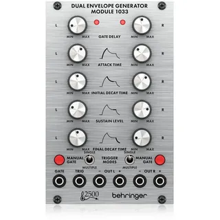 Behringer 1033 DUAL ENVELOPE GENERATOR Moduł syntezatora modularnego serii 2500, Synthesizer
