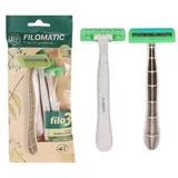 Filomatic Nassrasierer Bio Dreifach (4 pcs)