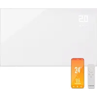 Klarstein Infrarotheizung mit Thermostat, 600W Elektroheizung, Smart Home Infrarotheizung