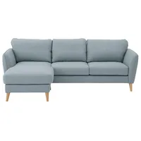 Home Affaire Ecksofa »MARSEILLE (242/152cm),L-Form, Rec. rechts/links«, Massivholzbeine aus Eiche, in verschieden Bezügen und Farbvarianten