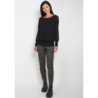 Seidel Moden Langarmbluse SEIDEL MODEN, Damen, Gr. 38, schwarz,