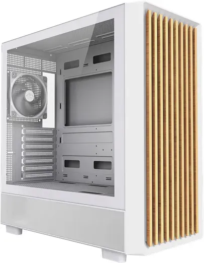 C740 Airflow Wood - Gehäuse - Miditower - Weiß