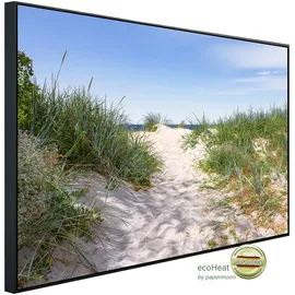 Papermoon Infrarotheizung Dünen in der Ostsee, sehr angenehme Strahlungswärme bunt