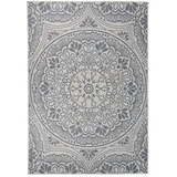 vidaXL Emir Outdoor-Teppich 160 x 230 cm Blau