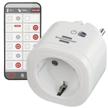 Brennenstuhl WA 3000 XS01 Wifi-Steckdose weiß, Smart-Steckdose (1294850)