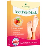 Plantifique Fußmaske - Hornhaut Socken - Fussmaske Pfirsich 1 Paar Hornhautentferner Socken Extreme hornhaut entfernen fuß Foot Peel Mask Fußpeeling - Anti Hornhaut Socken Hornhaut Foot Mask