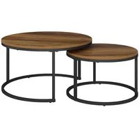 Vicco Couchtisch Montreal Holz 77 x 40 cm 2