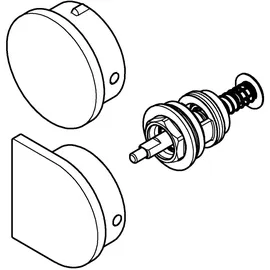 Grohe Umstellung Wannenarmatur Hard Graphite