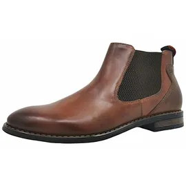 Bugatti Herren Amros Stiefel Kaltfutter, Cognac, 44 EU