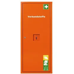 SÖHNGEN Anbausafe Verbandstoffe mit Füllung orange, 49x112x20 cm
