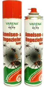 VARENA Ameisen- und Ungezieferspray, Schnell wirkendes Breitbandinsktizid, 400 ml - Spraydose