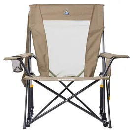 GCI Campingstuhl Comfort Pro Rocker XL Grau