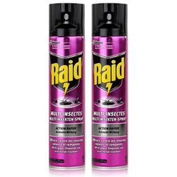 Raid Insektenfalle 2x Raid Multi Insekten-Spray Frischer Duft 400 ml - Wirkt sicher und s