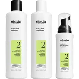 Nioxin System 2 Haarpflegeset 300 ml + 300 ml + 100 ml
