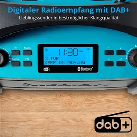 Medion E66050 DAB+ Baustellenradio blau