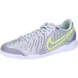 Nike Herren Fussball-Hallenschuhe Legend 10 Academy IC Fußballschuhe 001 - metallic silver/white-volt 43