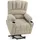 MCombo Fernsehsessel 7102 Stoff 0 x 0 x 0 cm Beige elektrisch mit Aufstehhilfe und Liegefunktion