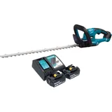 Makita DUH 607 RM2 Akku Heckenschere 18 V 60 cm + 2x Akku 4,0 Ah + Ladegerät