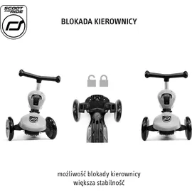 Scoot and Ride Highwaykick 1 Push and Go Steel