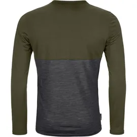 Ortovox Herren 150 Cool Logo Longsleeve (Größe M, oliv)