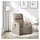 vidaXL Massagesessel Taupe Mikrofasergewebe