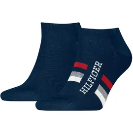 Tommy Hilfiger Sneakersocken 2er Pack Blau 43-46