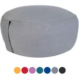 Yogakissen Meditationskissen Sitzkissen Lotus rund Bezug waschbar