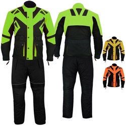 German Wear Motorradkombi GW300K 2-teiler Motorradkombi Motorradjacke & Motorradhose grün 60/4XL