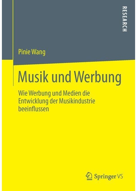 Musik Und Werbung - Pinie Wang, Kartoniert (TB)