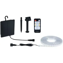 Paulmann 71193 Solar-Lichtschlauch 2,8 W Warmweiß Schwarz