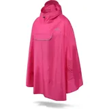 normani Regenponcho Regenponcho Cherrapunji Fahrradponcho mit Kapuze - 12000 mm Wassersäule - 3MTM-Reflektor braun S/M