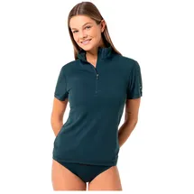 super.natural Tundra175 Zip 1/4 Tee Blueberry S