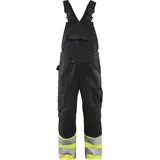 Blåkläder Blaklader 266218009933D88 High Vis Latzhose, Schwarz/Gelb, Größe D88