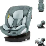 Chipolino Kindersitz Volare i-Size Isofix, drehbar, SPS, Top Tether grün