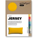 schlafgut Kissenbezug Easy Jersey 40 x 80 cm Gelb