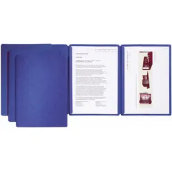 Pagna Präsentationsmappe Sprint 3-teilig blau