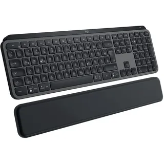 Logitech MX Keys S Plus für Windows PC, Linux, Chrome, Mac, Tastatur, Sonstiges, kabellos, Graphite