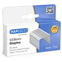 Rapesco RAPESCO® Tackerklammern 53/8, 2.000 St.
