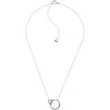 Skagen Elin Kette mit Anhänger Edelstahl/Glas Silber
