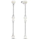 Pandora Behandelte Süßwasserzuchtperlen Ohrhänger 293152C01 Ohrringe