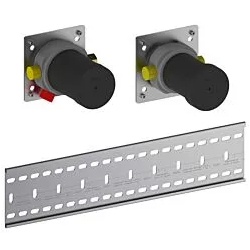 Keuco Grundkörper-Set 59953002170 für Thermostatarmatur, für 2 Verbraucher